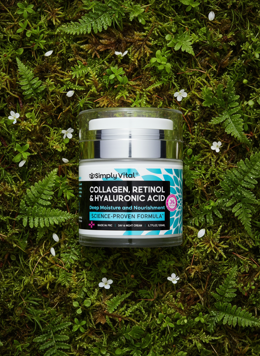 كريم SimplyVital… سرّ البشرة المشدودة والمشرقة بلا مجهود!