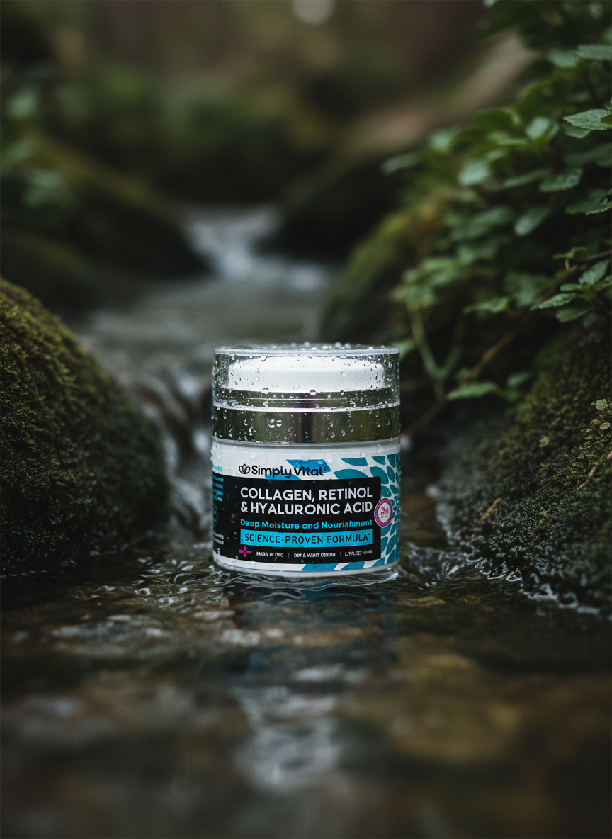 كريم SimplyVital… سرّ البشرة المشدودة والمشرقة بلا مجهود!