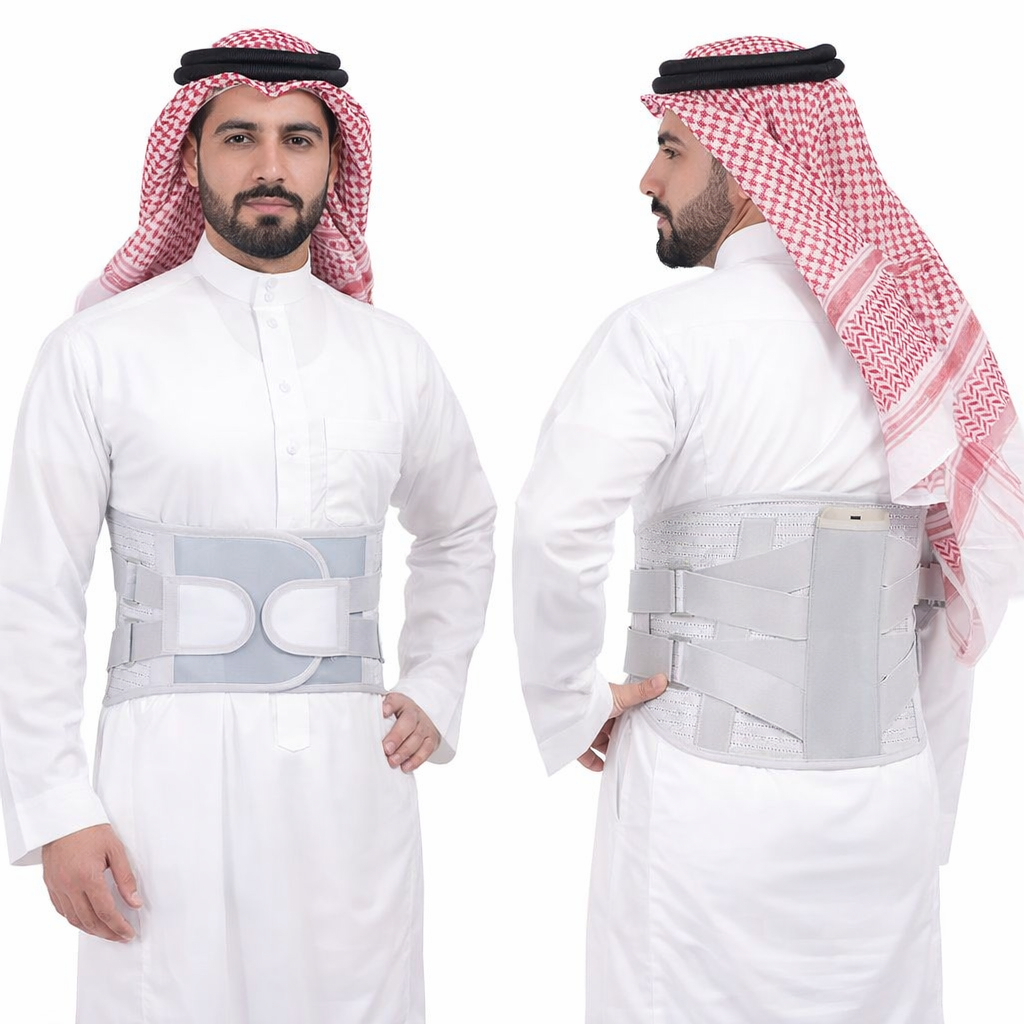 حزام دعم أسفل الظهر – راحة فورية وثبات قوي